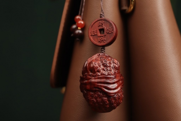 小挂件吊坠装饰物小叶紫檀木工艺品