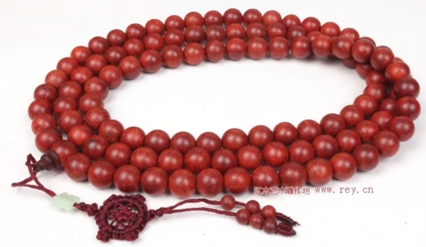 紫檀木108颗念珠0.8规格